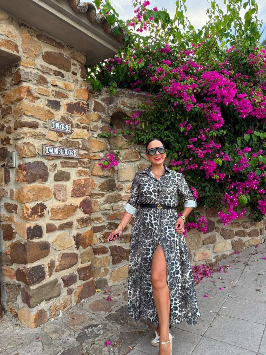 Vestido Midi Print