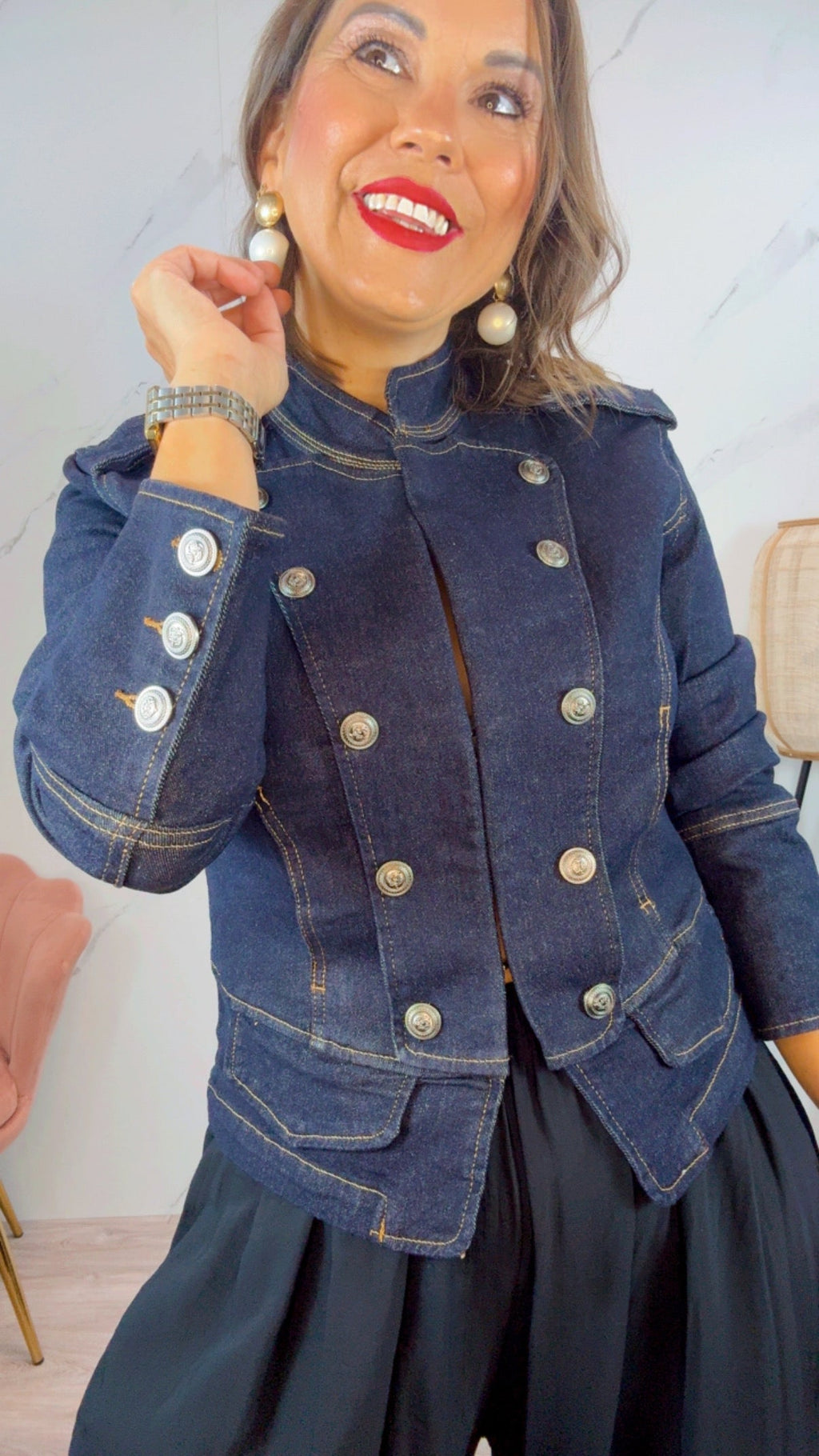 Cazadora Napoleón Denim 3