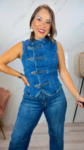 Chaleco Militar Denim 1