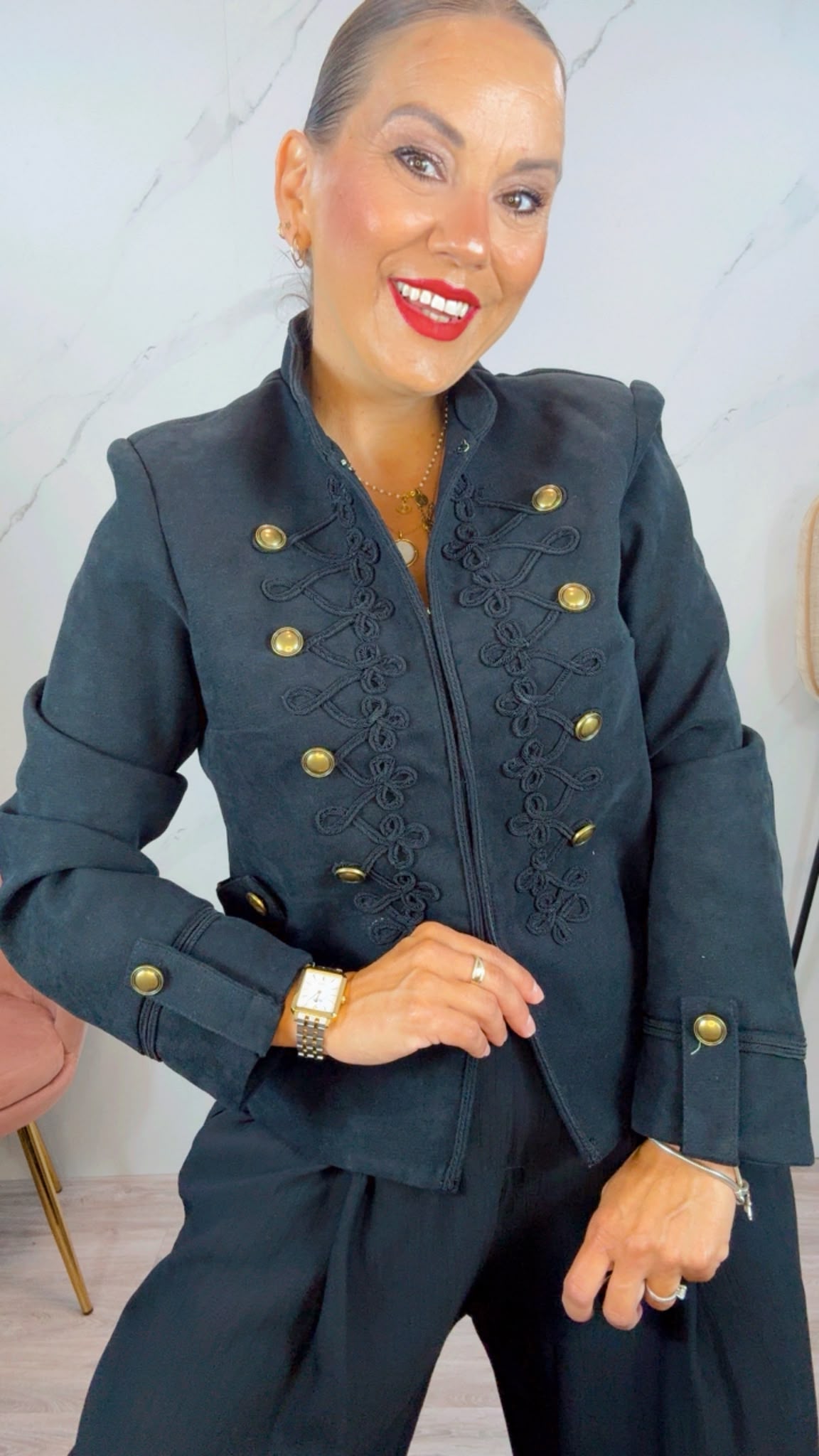 Chaqueta Almirante Negra 3