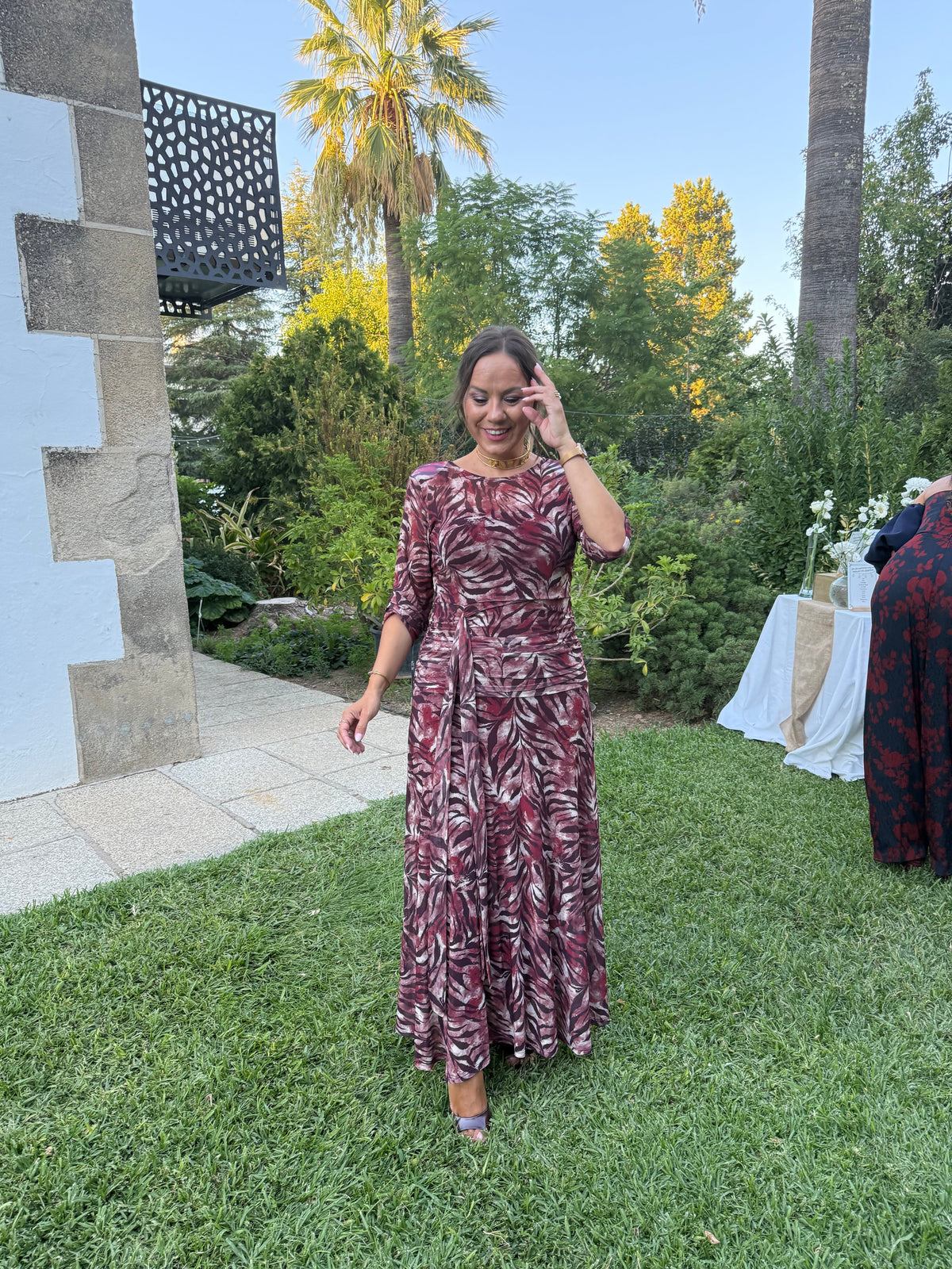 Vestido Cocoa Burdeos 1