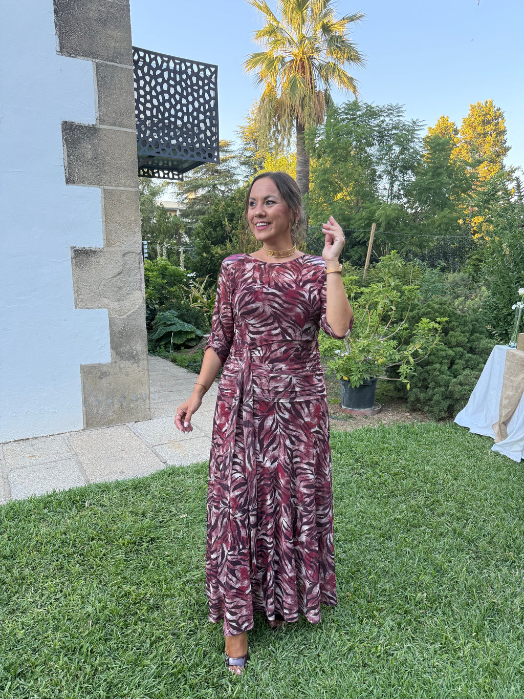 Vestido Cocoa Burdeos 2